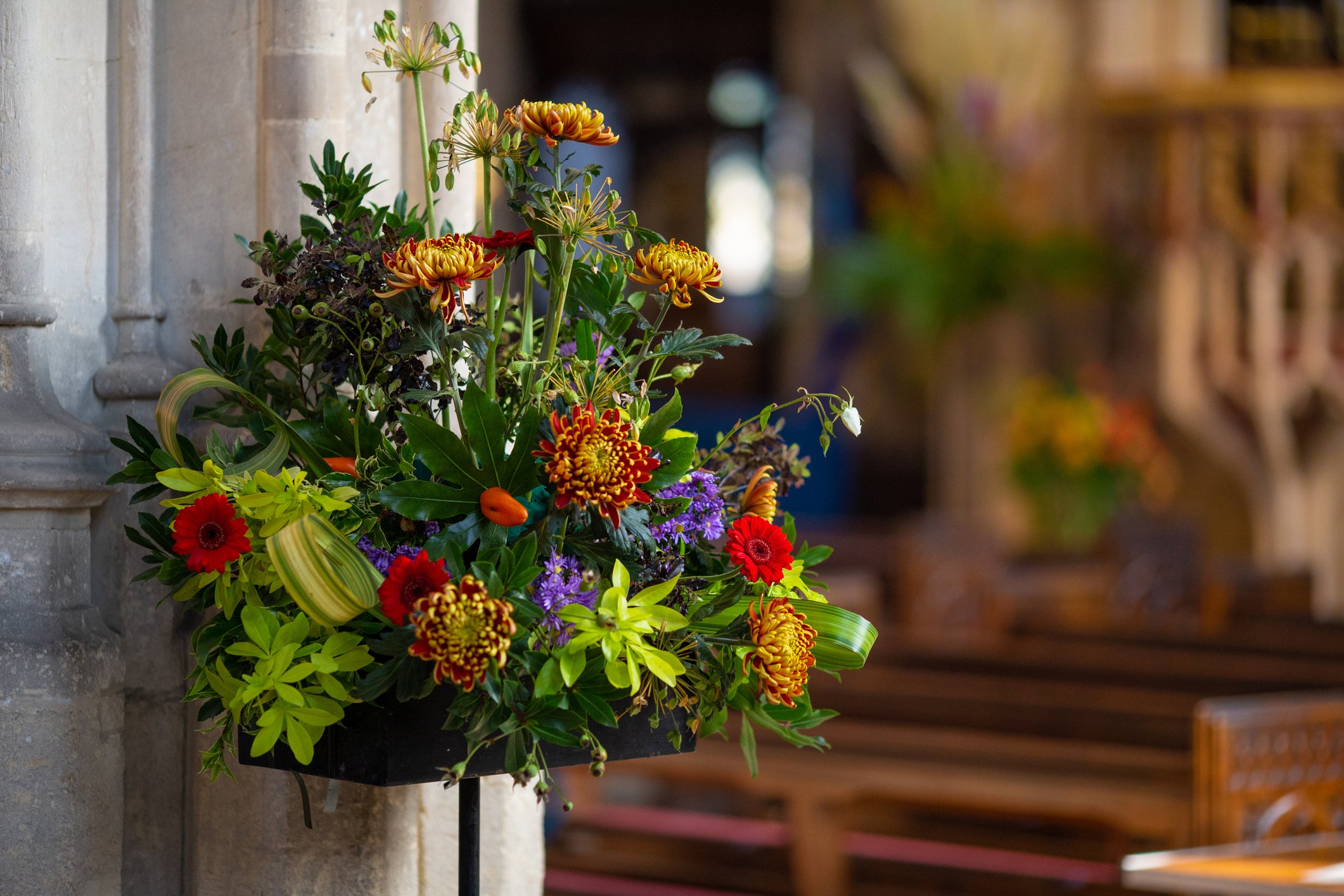 <p>Parishioners could also be encouraged to donate flowers from their gardens or pot plants from home</p>