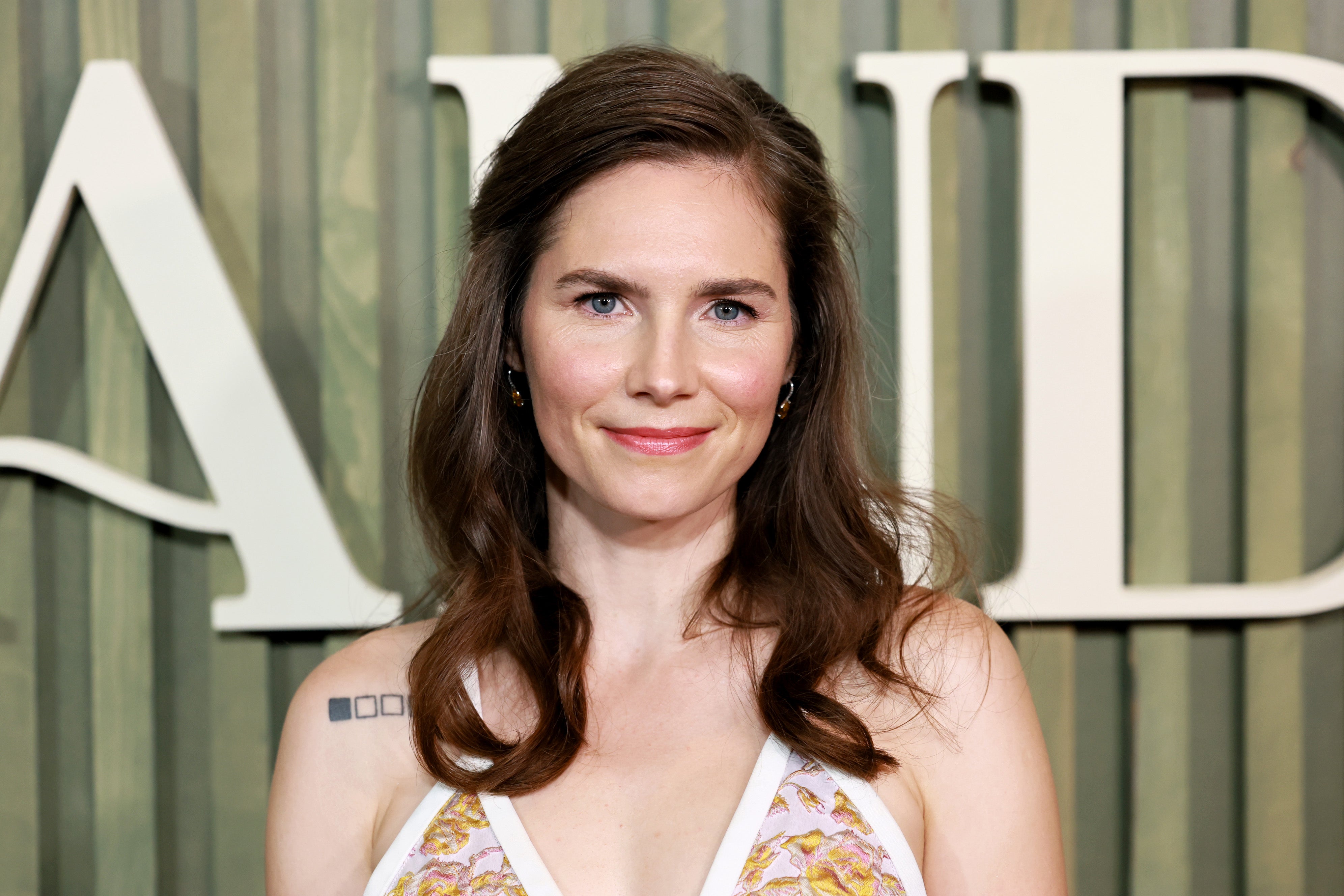Amanda Knox will come face-to-face with the prosecutor who put her in prison, years after she was falsely convicted of the murder of her roommate, in the new documentary 'Mouth of the Wolf: Amanda Knox Returns to Italy'