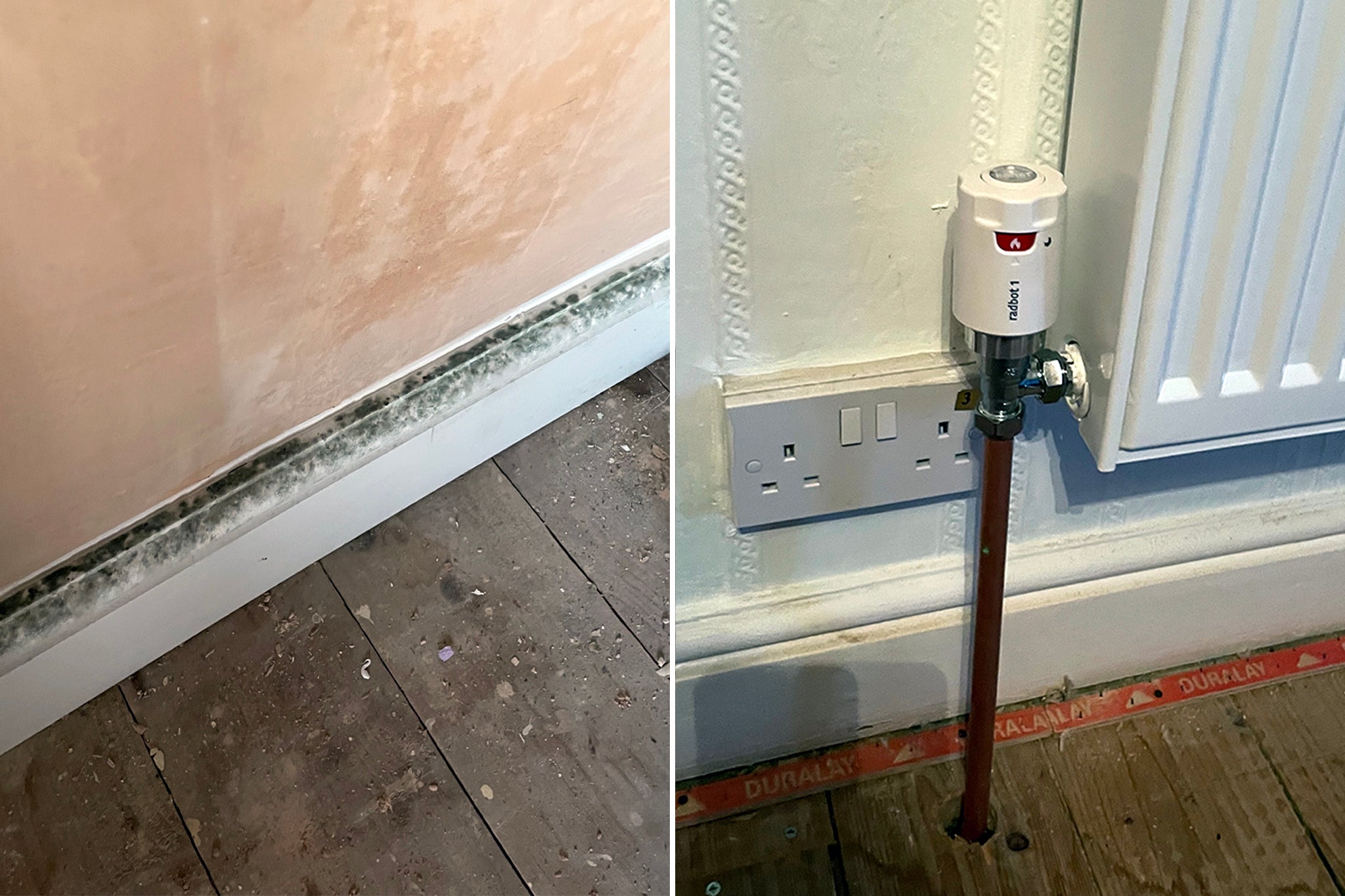 Helen Cresswell, 51, said: ‘They just didn’t care that we were living in these kinds of conditions at all’