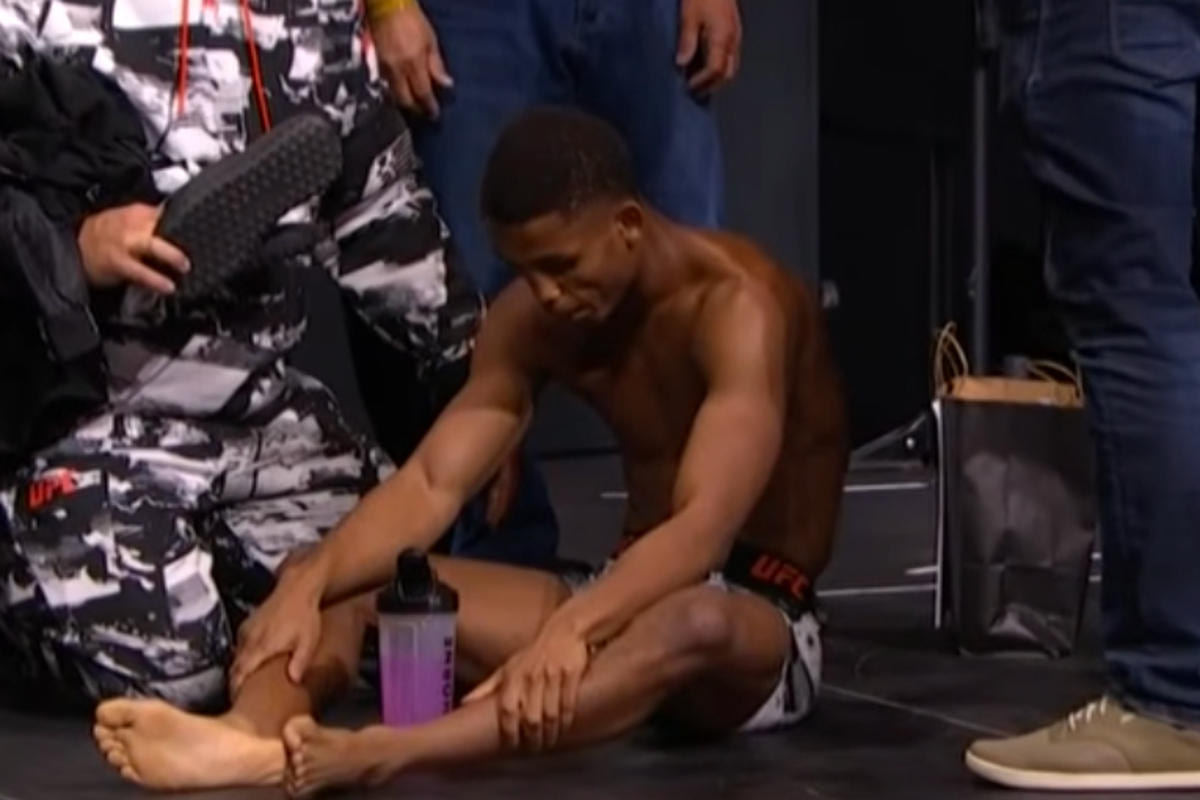 UFC 324 fighter Cameron Smotherman faints and falls face first during weigh-ins UFC 324 fighter Cameron Smotherman faints and falls face first during weigh-ins