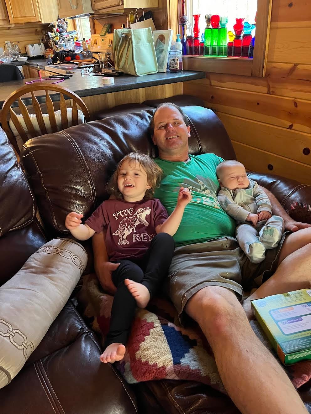 Ascenzio Bilello, who built a dream home for the family to enjoy in Deep Creek, cherished moments with his grandchildren