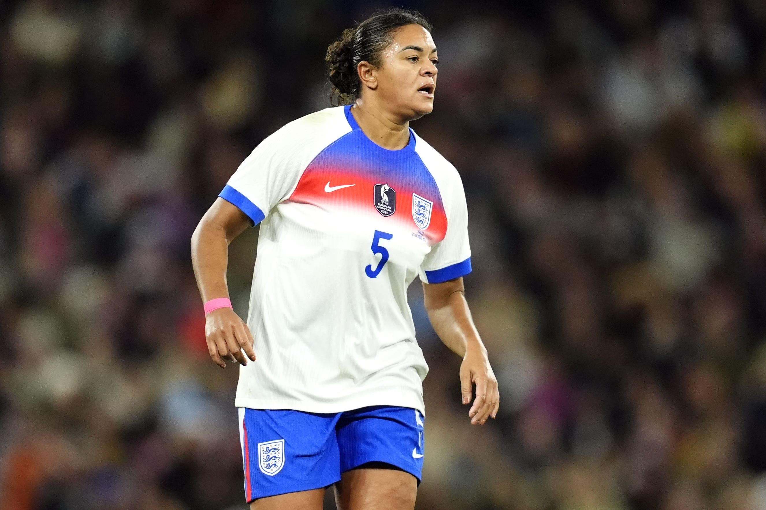England defender Jess Carter has spoken about the online abuse she received during Euro 2025 (Nick Potts/PA)