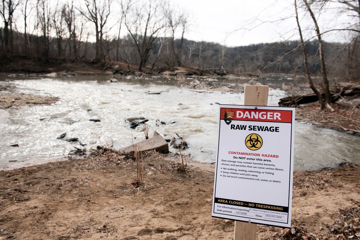 Millions of gallons of sewage spilled into the Potomac River leaving ‘horrific’ smell