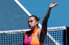 Aryna Sabalenka wants to be the ‘grandma’ of women’s tennis