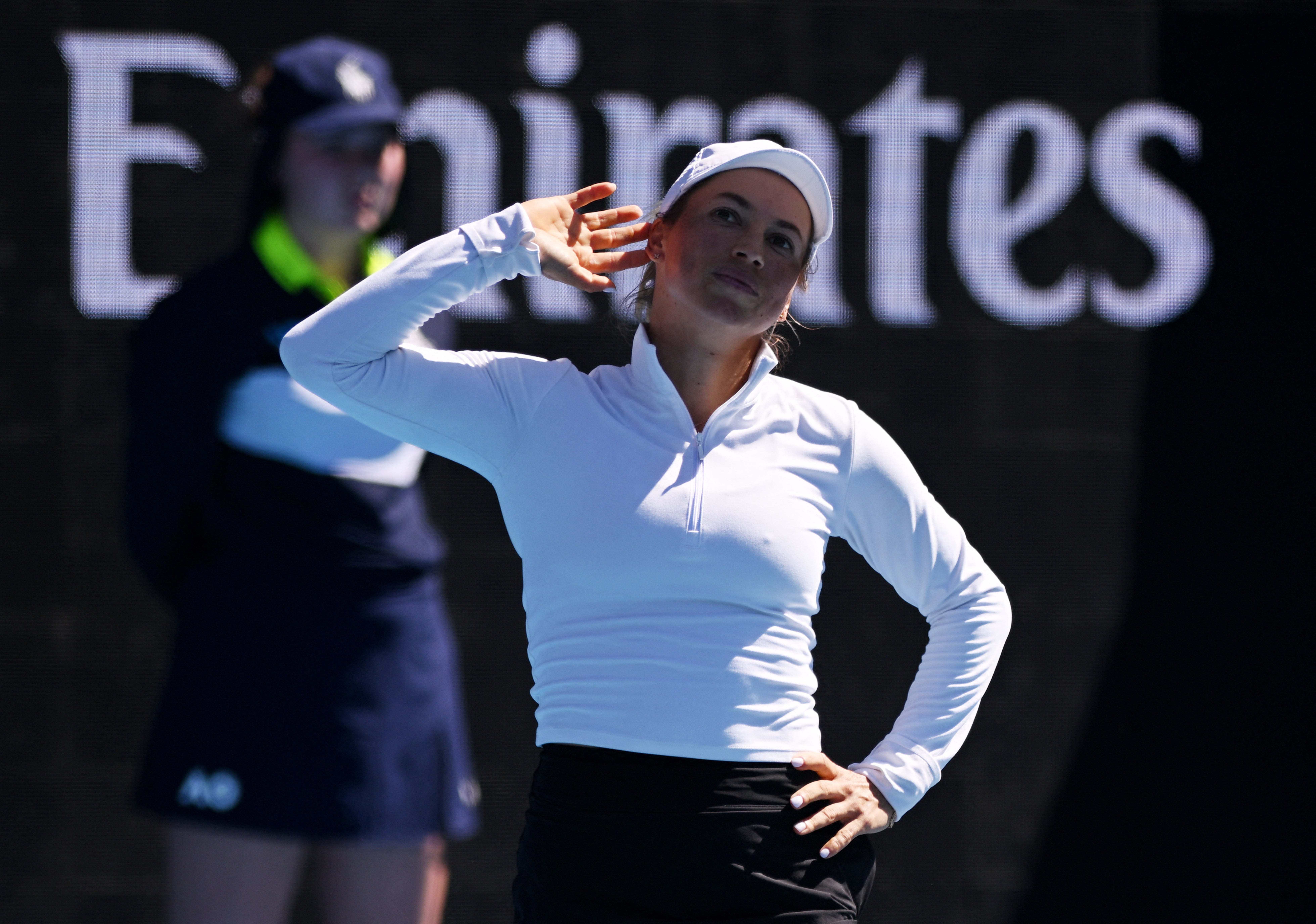 Yulia Putintseva taunted the crowd at the Australian Open