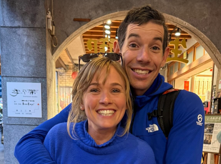 Alex Honnold and his wife Sanni