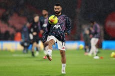 Bournemouth vs Liverpool live: Mohamed Salah makes first Premier League start since November