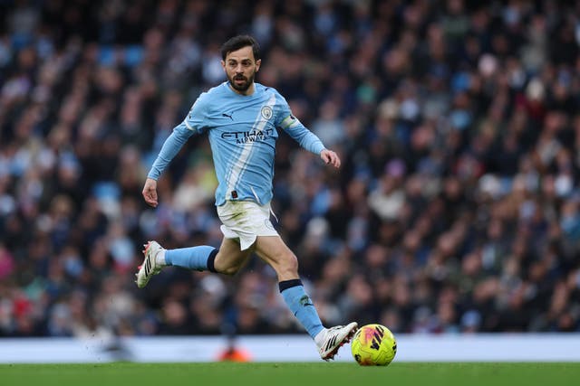 <p>Bernardo Silva’s future at Manchester City is uncertain</p>