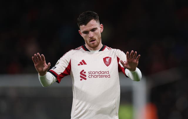 <p>Andy Robertson is set to stay at Liverpool amid Tottenham interest</p>