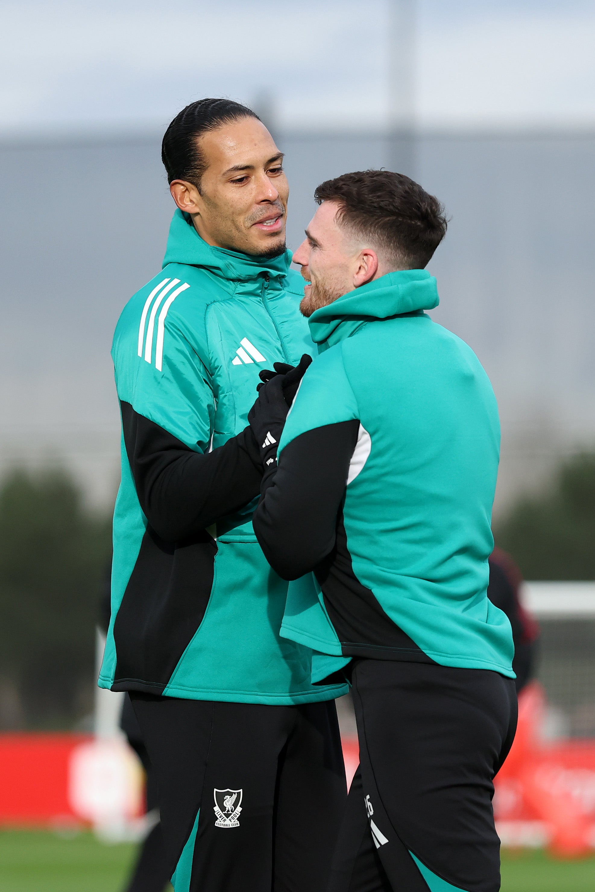 Virgil van Dijk wants Andy Robertson to stay at Liverpool amid talk of Spurs move