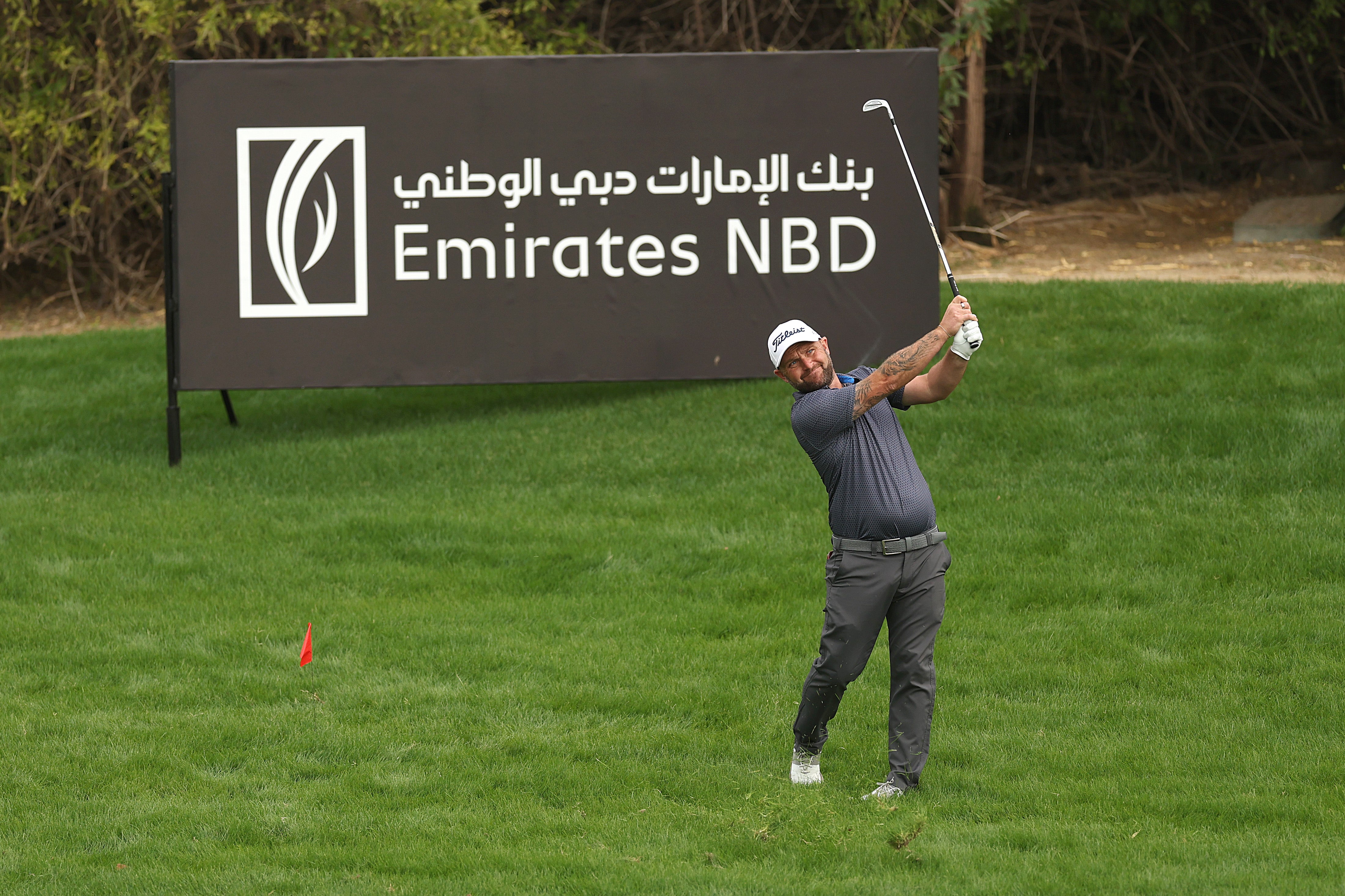 Andy Sullivan lutou para terminar em segundo lugar nas simples