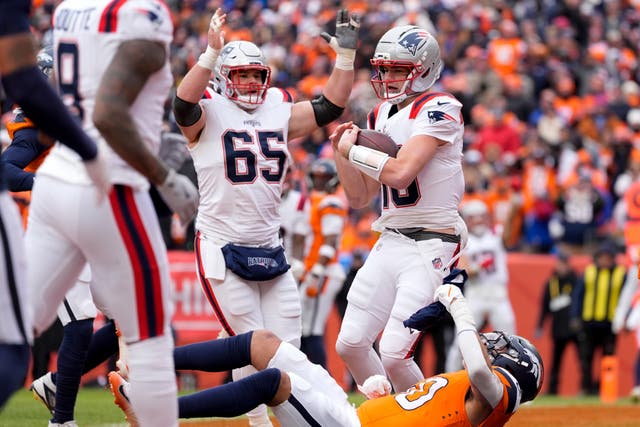 <p>Los Patriots (17-3) vencieron 10-7 a los Broncos de Denver el domingo en el juego de campeonato de la Conferencia Americana.</p>