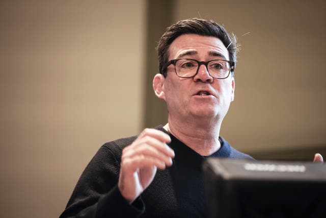 <p>Mayor of Greater Manchester Andy Burnham, who was blocked from standing in the Gorton and Denton by-election</p>