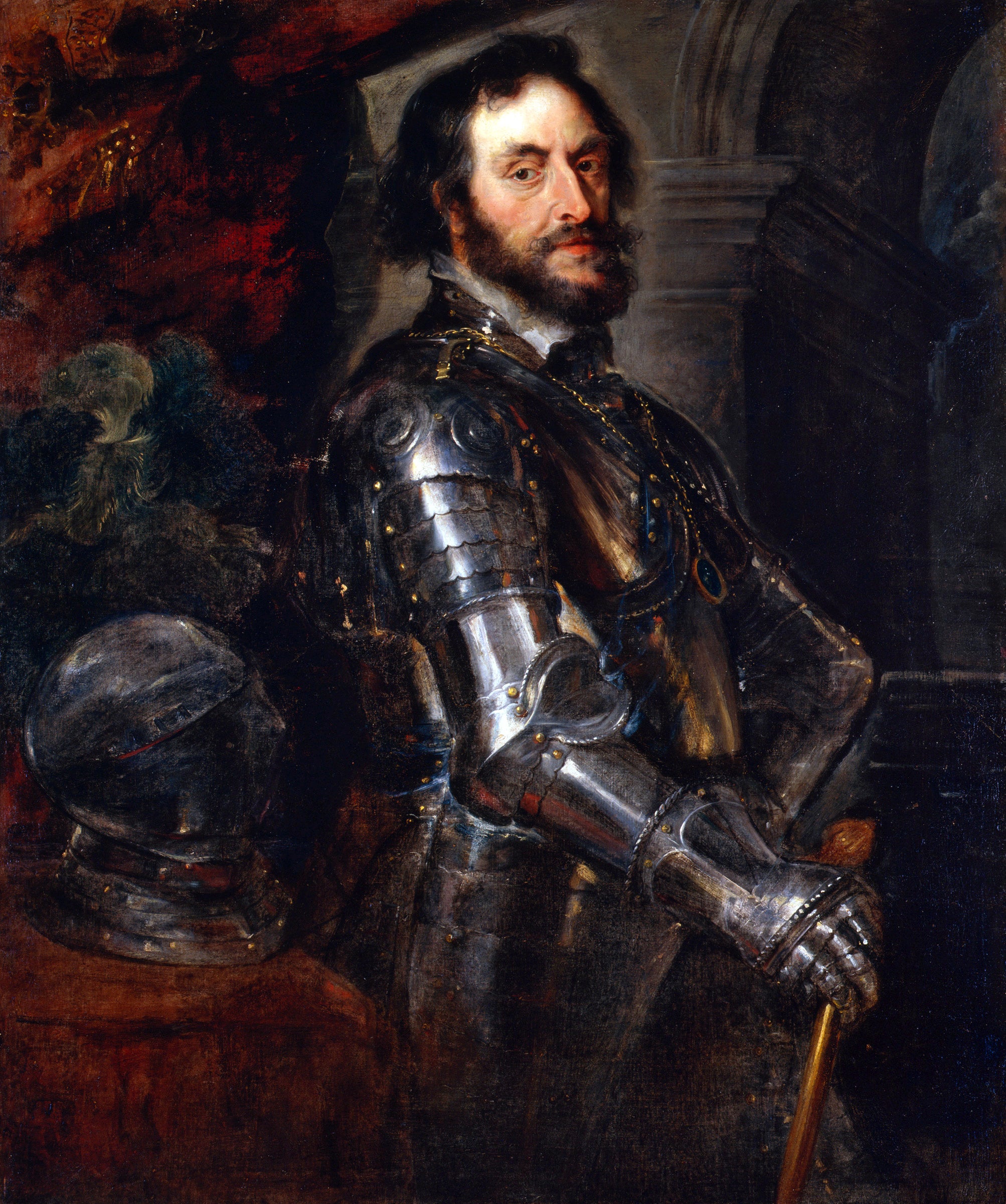 The man who brought the jewel-encrusted daggers to England, Thomas Howard, Earl of Arundel - one of Charles I's top diplomats