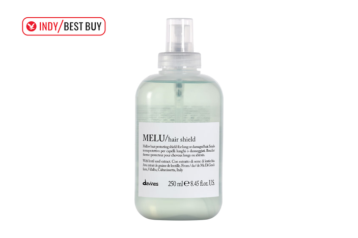 Best heat protectant IndyBest review Davines melu thermal hair shield