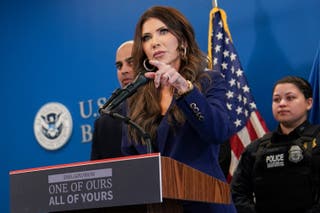 Kristi Noem was branded ‘ICED BARBIE’ by the New York Post