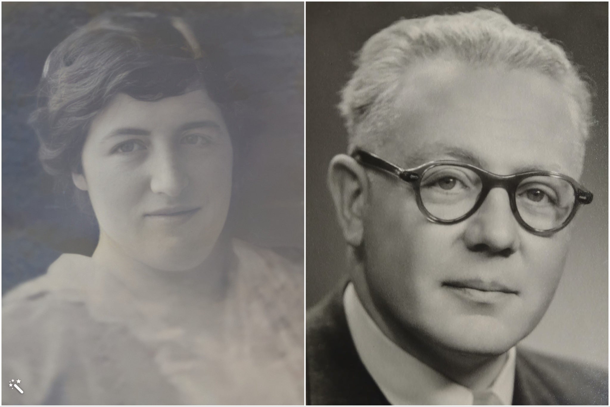 Ernestine Emmy Gusdorf (Adriana’s grandmother) and John Hans Turk (Adriana’s father)