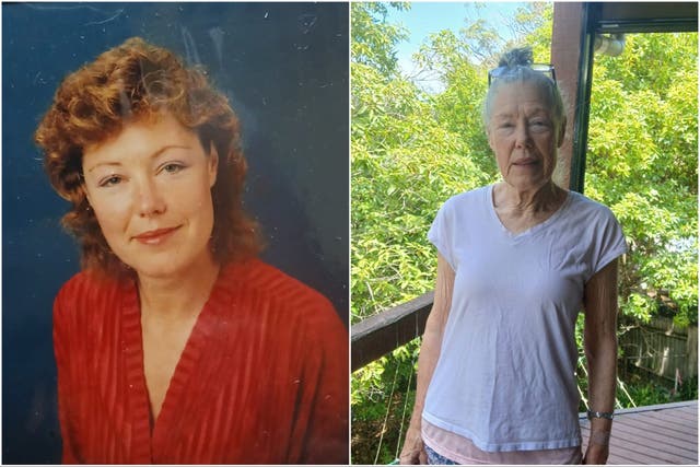 <p>Adriana Turk (pictured in her younger years and today, aged 74) found unknown relatives when she took a DNA test</p>