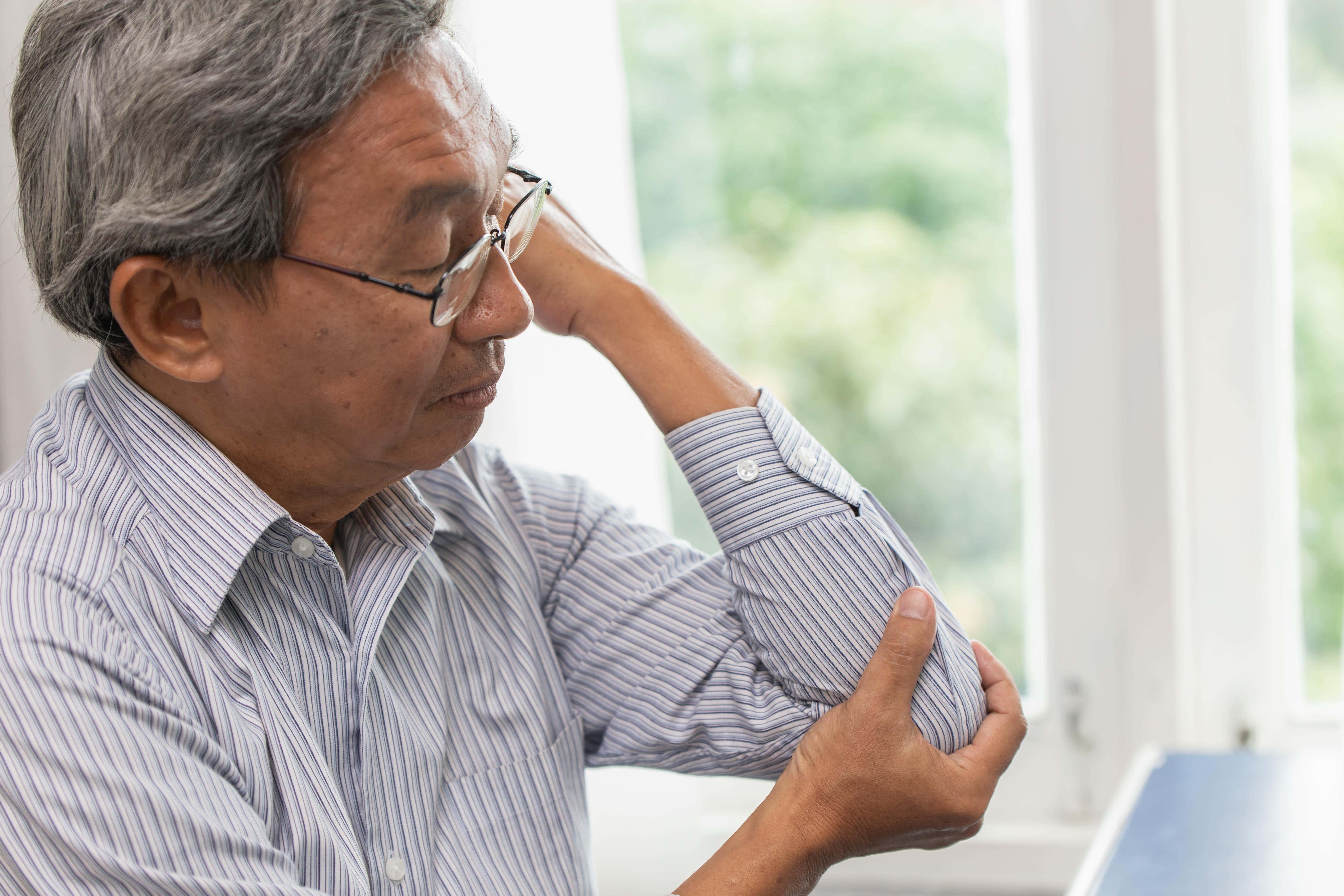 During an attack of gout, the affected joint becomes very painful, tender, red, hot  and swollen (Alamy/PA)