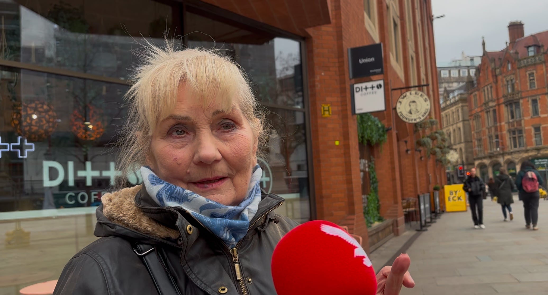 Anna said she thinks Andy Burnham is a 'very very good' mayor