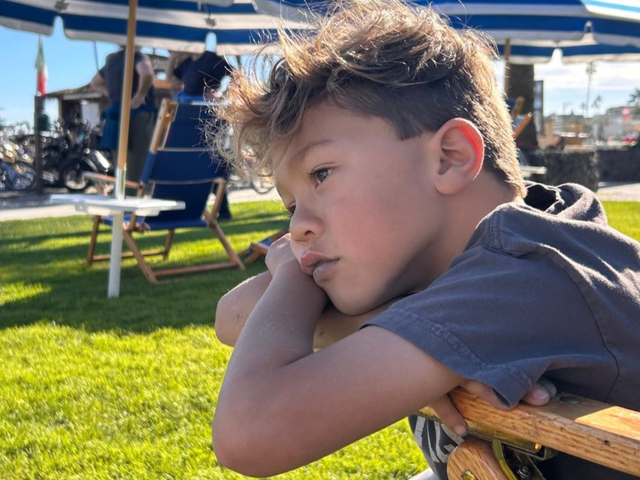 <p>Hudson O'Loughlin was riding on his bike in San Diego on January 17 when he was struck by an SUV driven by 32-year-old Tiffany Sanchez </p>