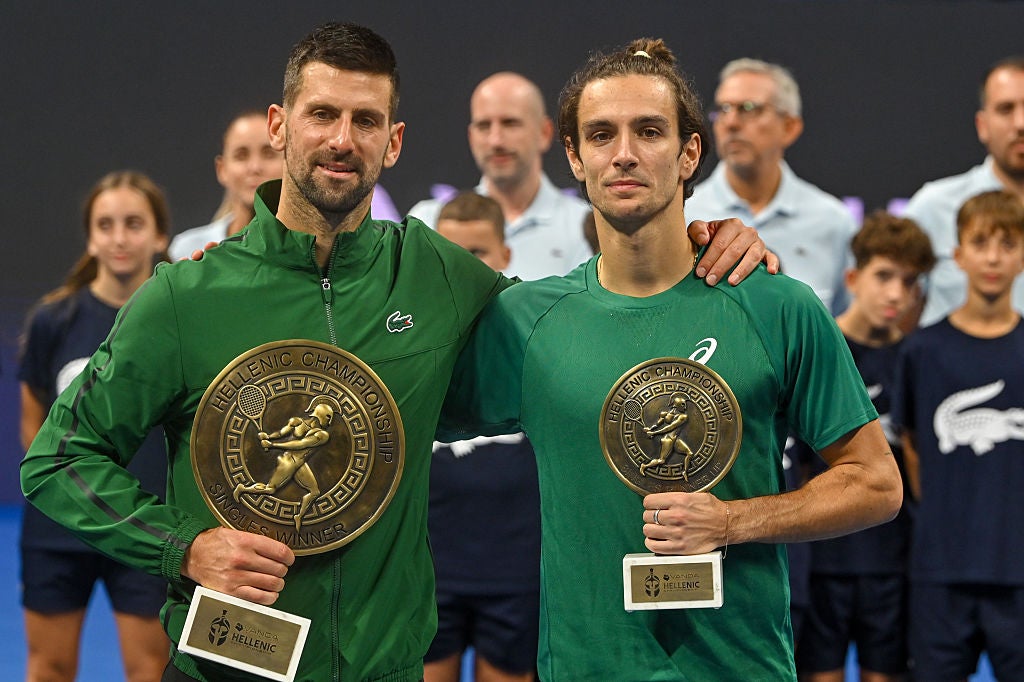 Djokovic mengalahkan Musetti dalam epik tiga set tiga jam di Athena musim lalu