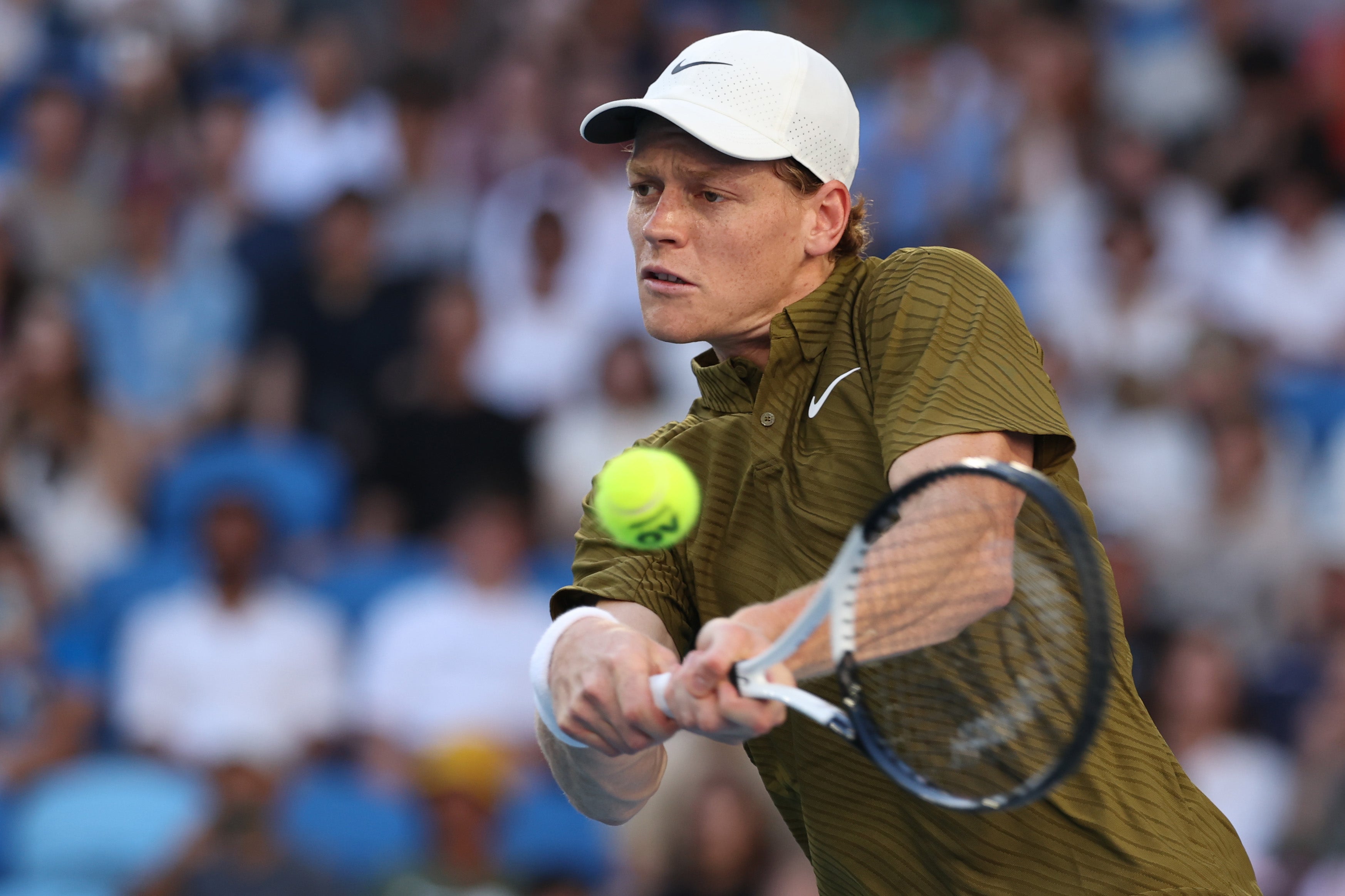 Jannik Sinner was ordered to remove his Whoop fitness tracker on Monday