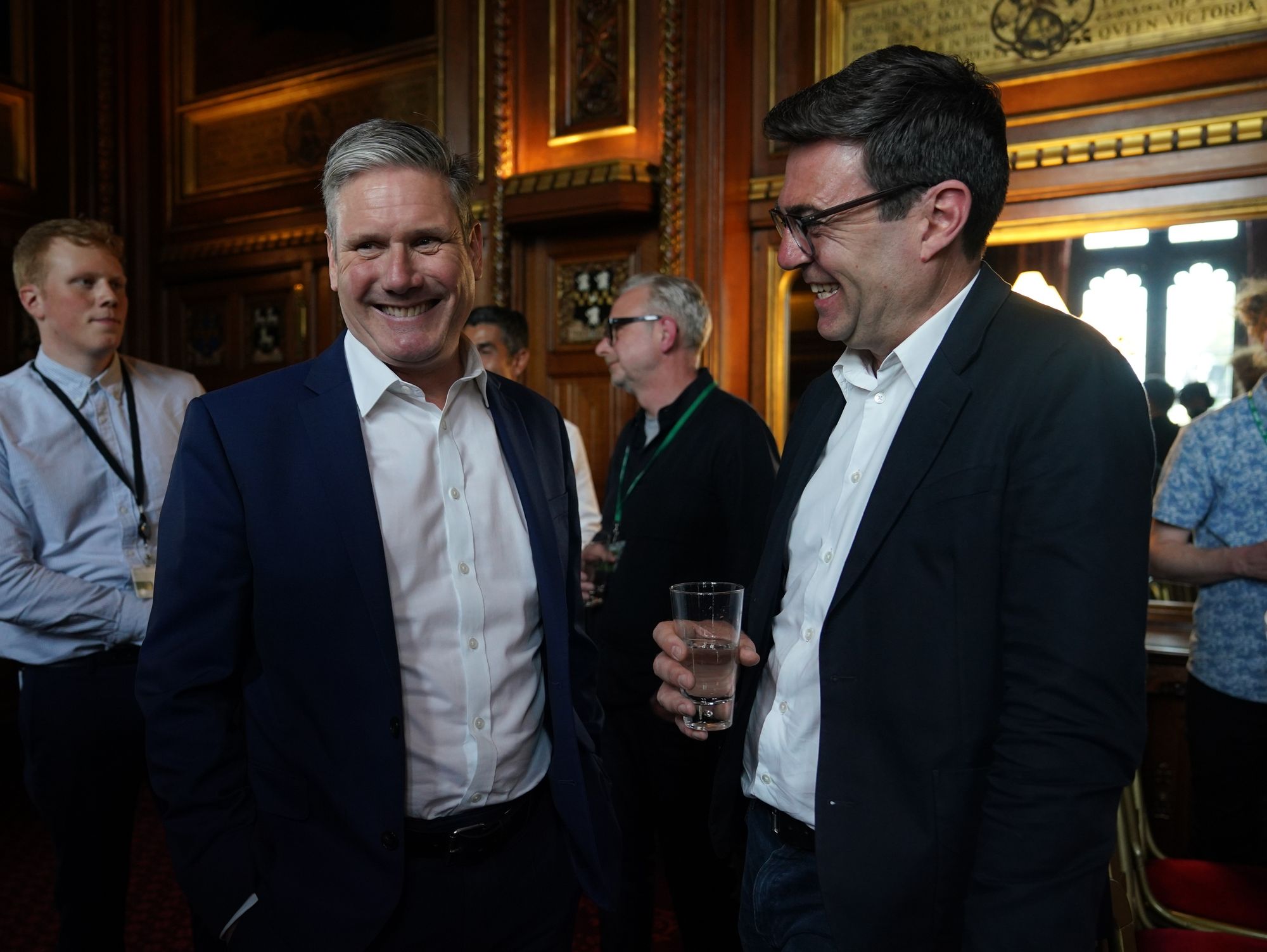 <p>Keir Starmer and Andy Burnham in 2022</p>