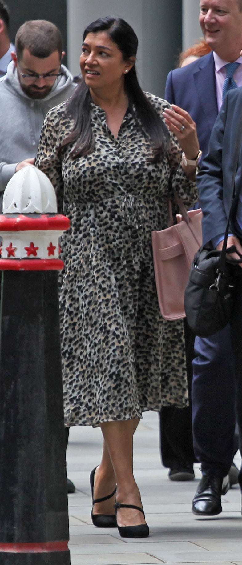 Bhavenetta Stewart-Brown outside court