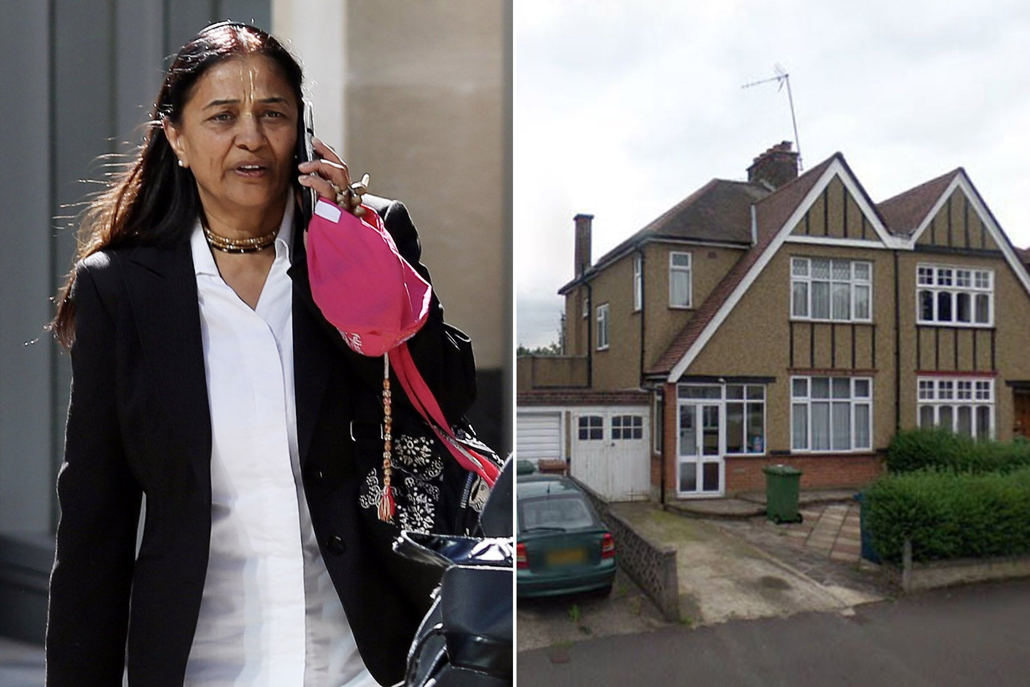 <p>Anju is responsible for paying her sister's court costs of the fight</p>