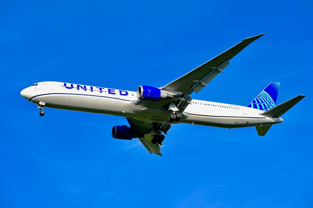 <p>The United Boeing 767 diverted to Newark Liberty International on Thursday </p>