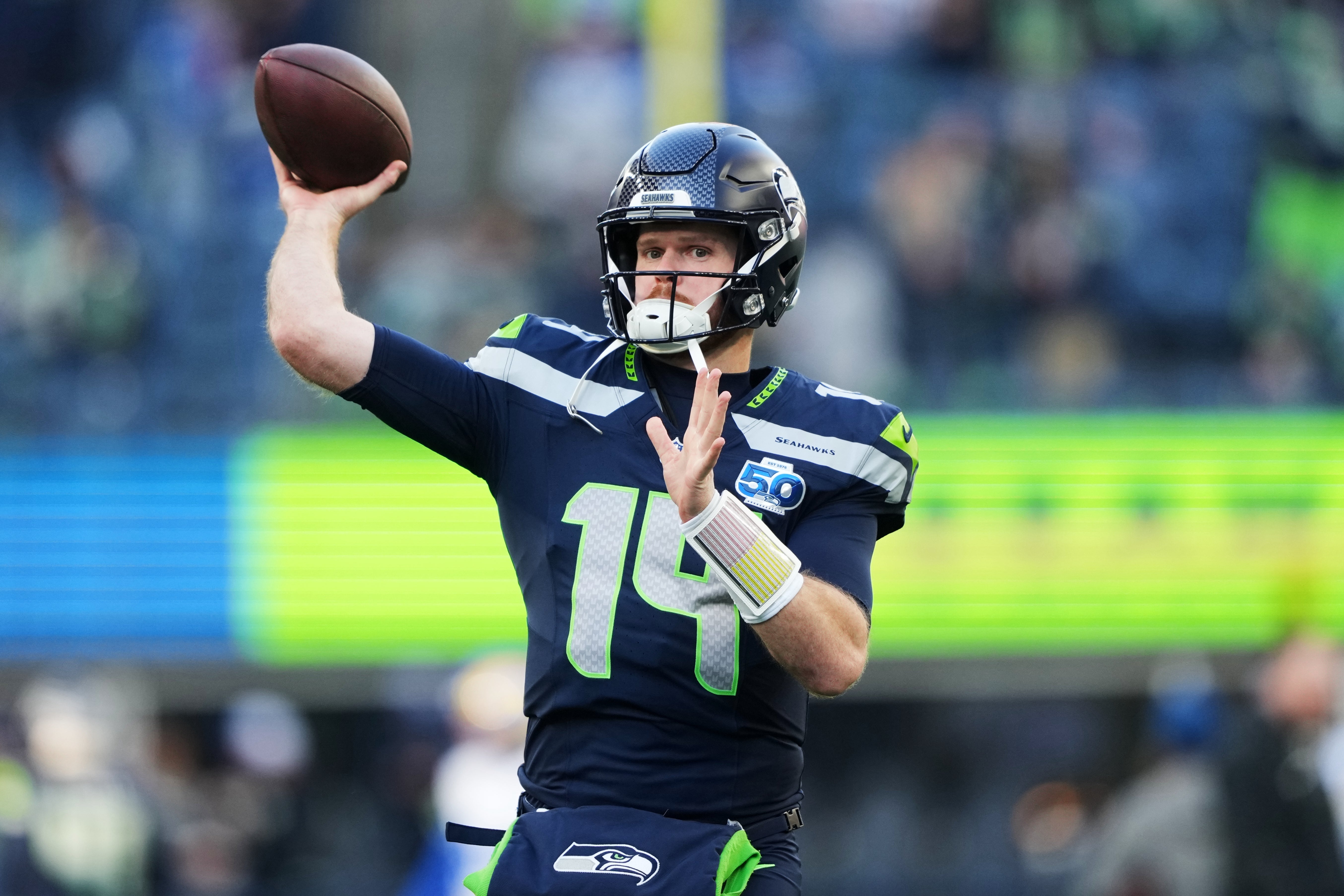 Sam Darnold will guide the Seahawks in Santa Clara