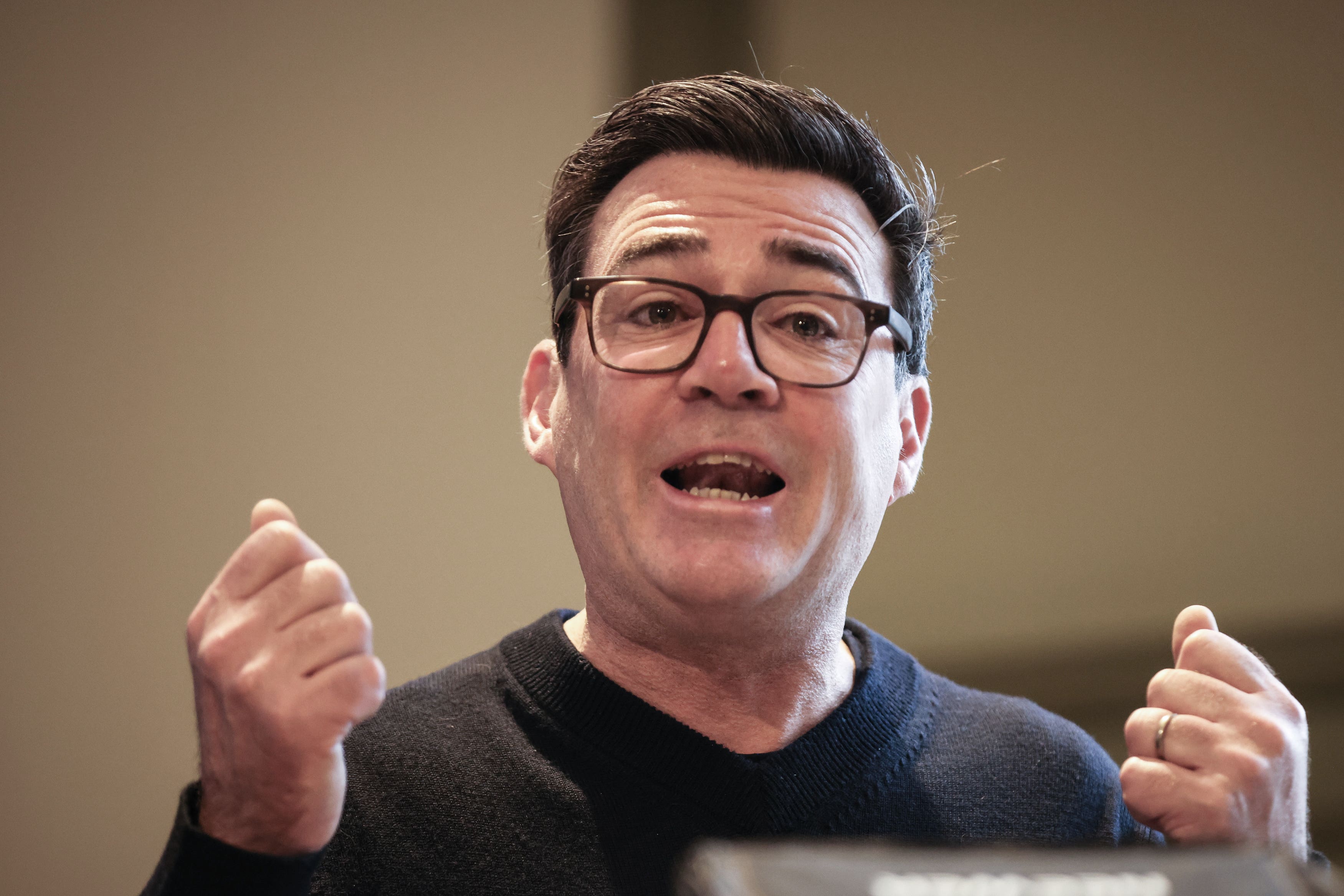 <p>Mayor of Greater Manchester Andy Burnham was blocked from standing in the Gorton and Denton by-election</p>