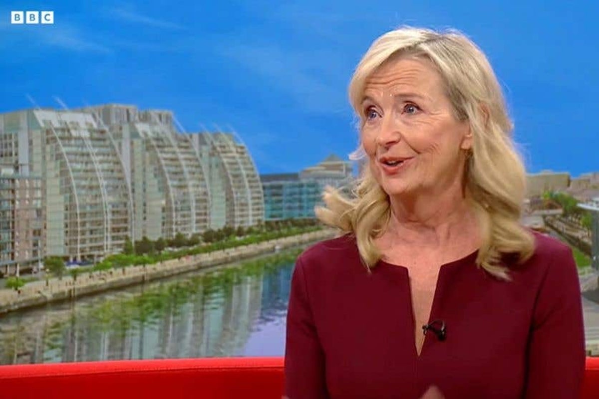 Carol Kirkwood moved to tears by BBC viewers’ messages as she announces show exit