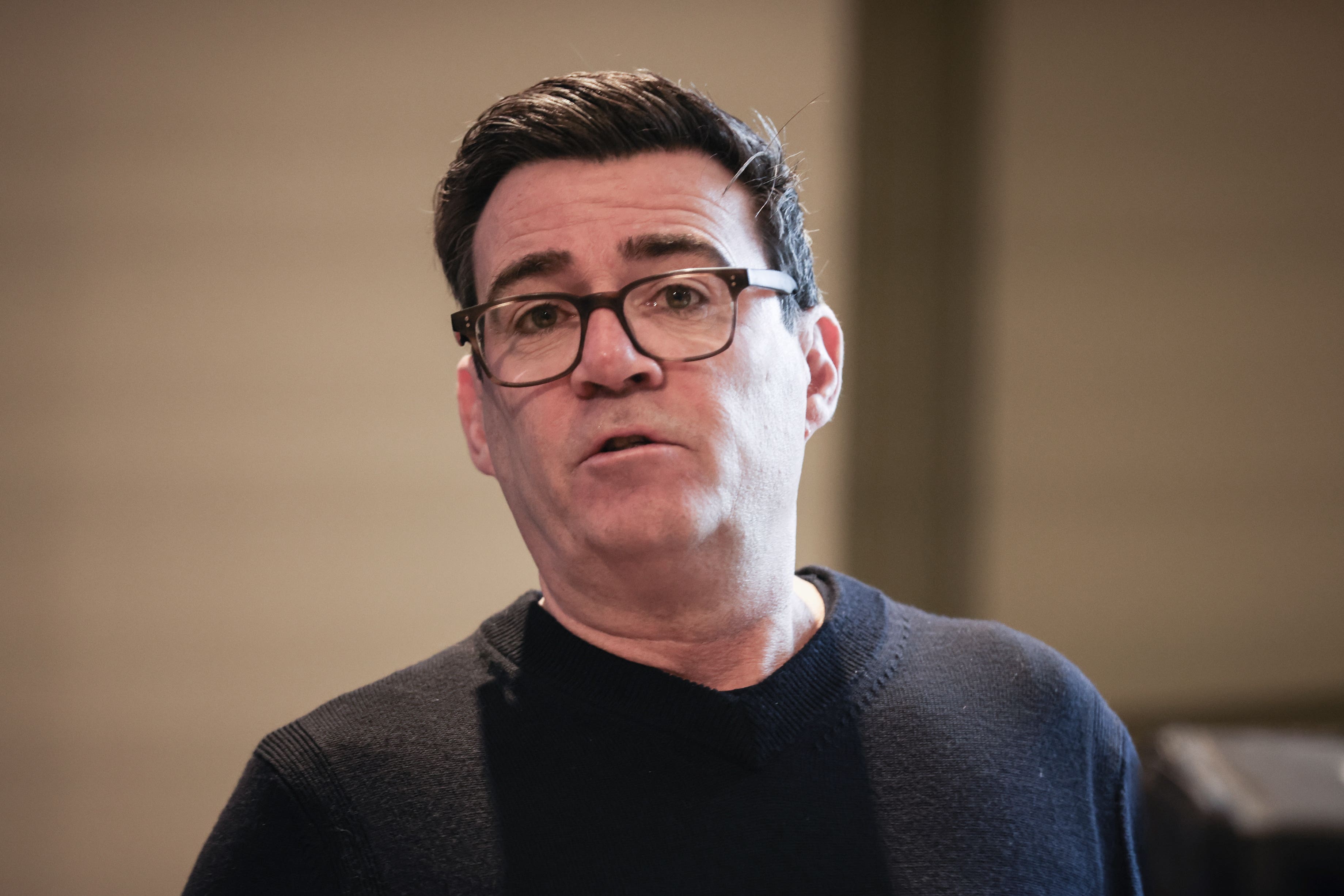 Mayor of Greater Manchester Andy Burnham has been blocked by Labour from standing in a Westminster by-election (PA)