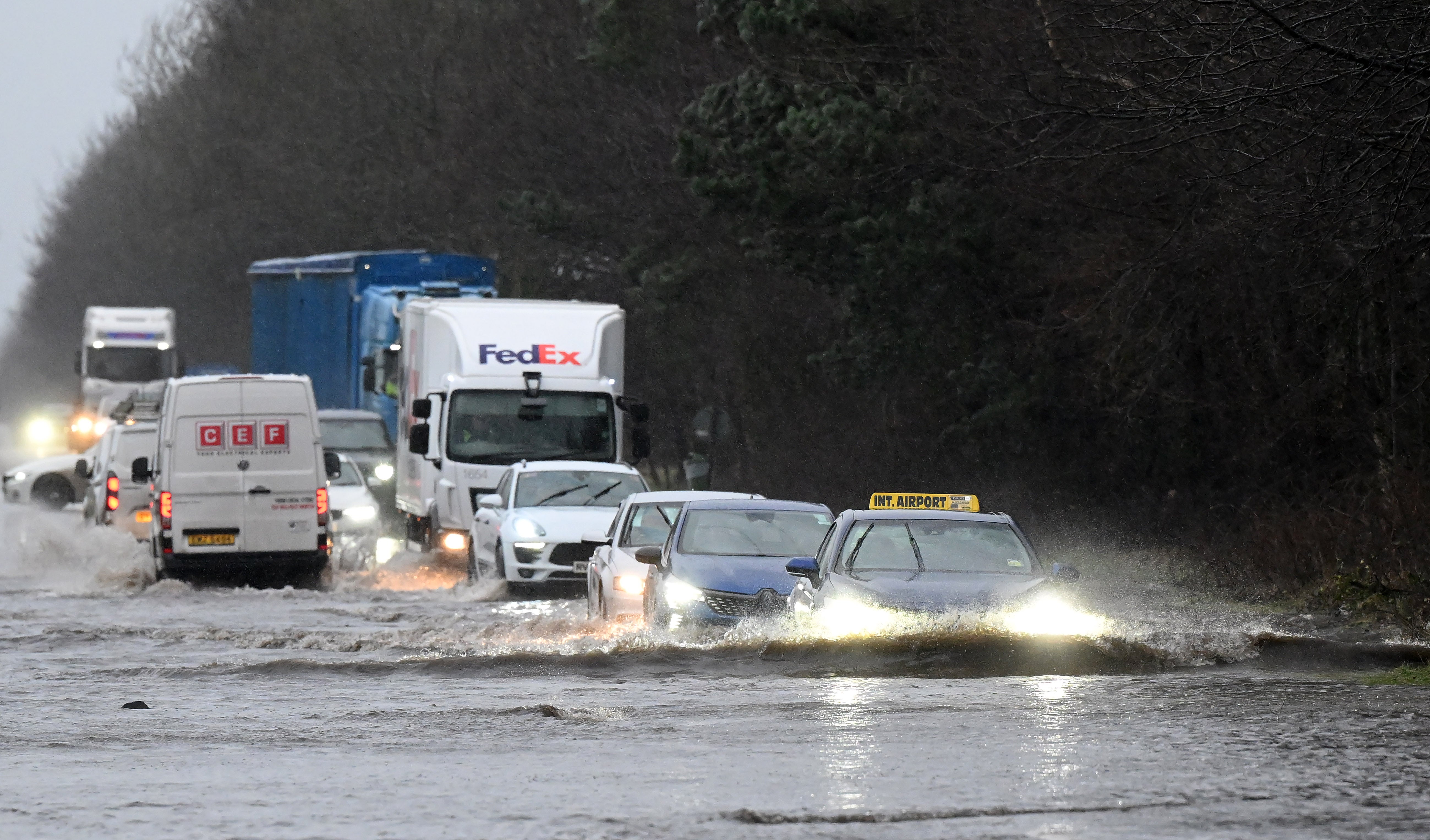 Storm Chandra causes widespread flooding in the UK