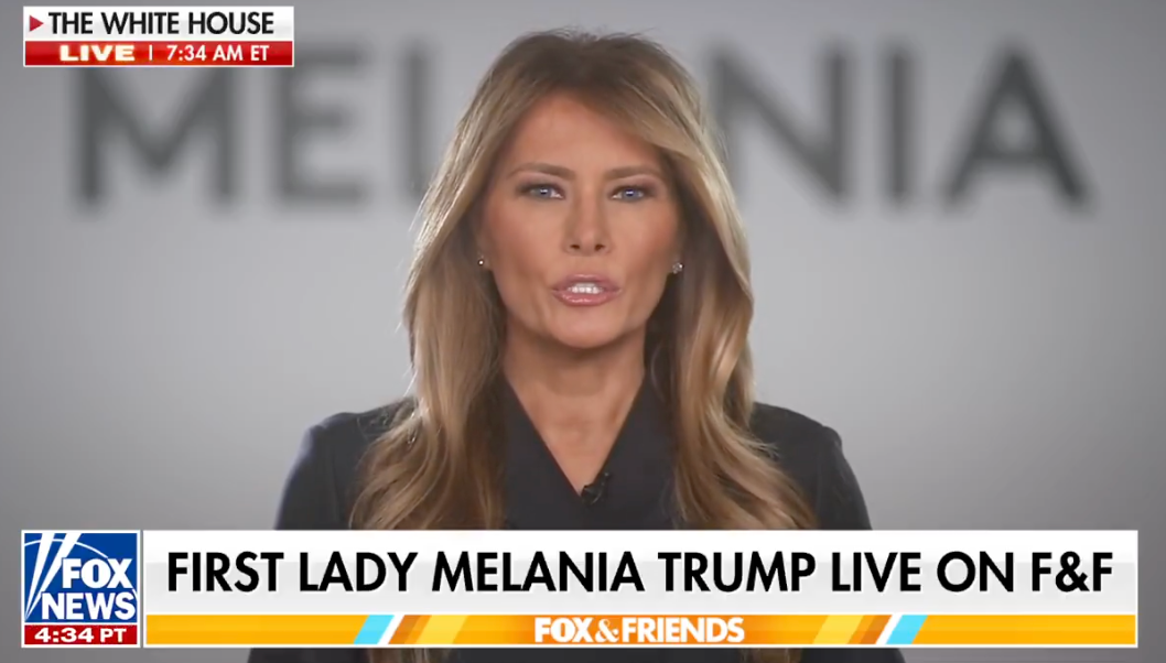 Melania Trump wants to see unity and peaceful protests against ICE after shooting of Alex Pretti