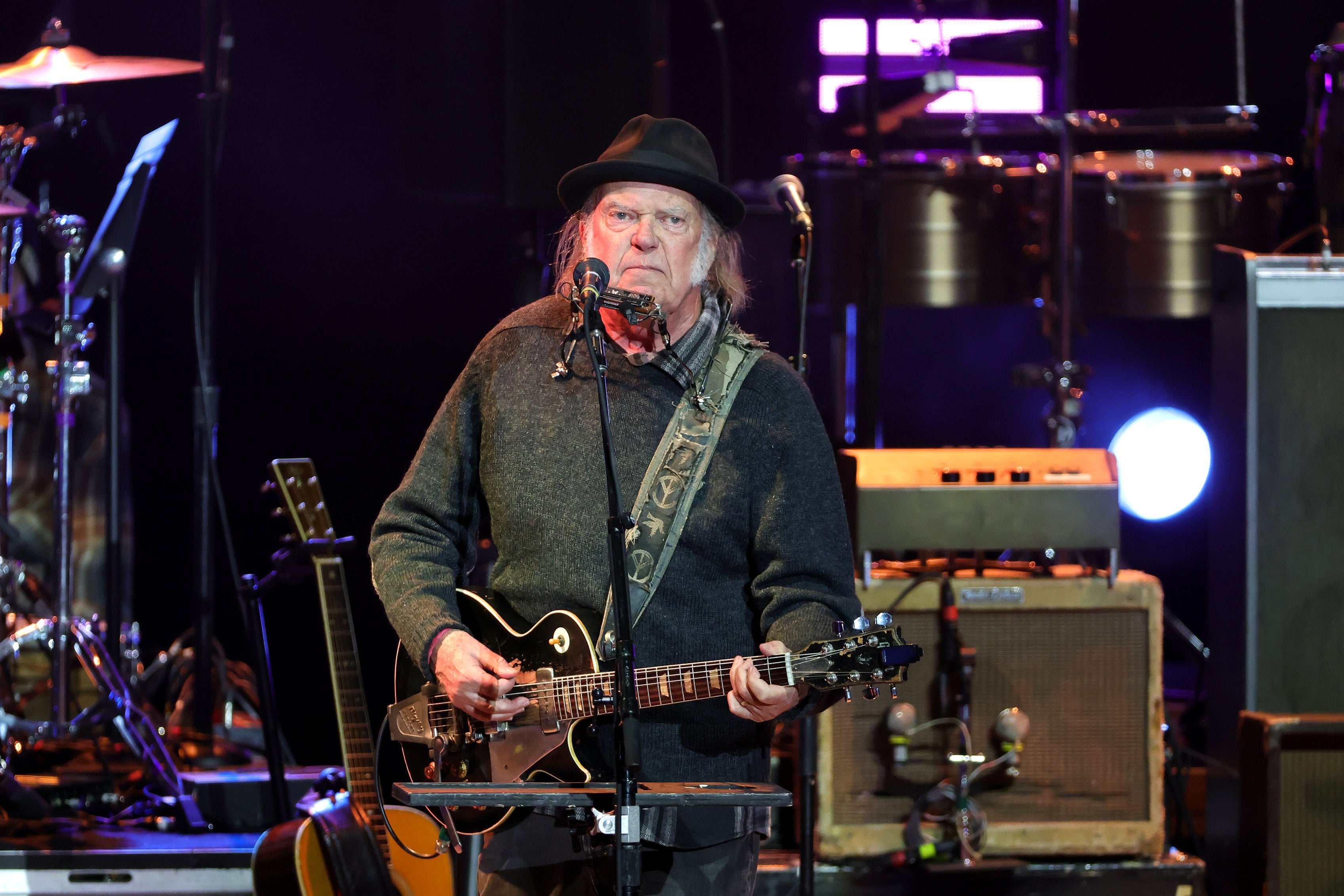 <p>Neil Young has made his entire catalogue of music free to Greenland residents in the wake of Donald Trump's threats to annex the Danish territory</p>