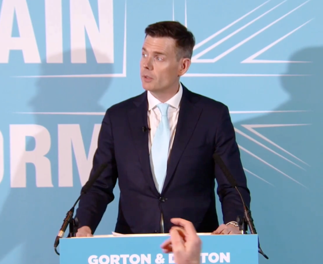 <p>Matt Goodwin said the upcoming Gorton and Denton by-election was a ‘referendum’ on Keir Starmer</p>