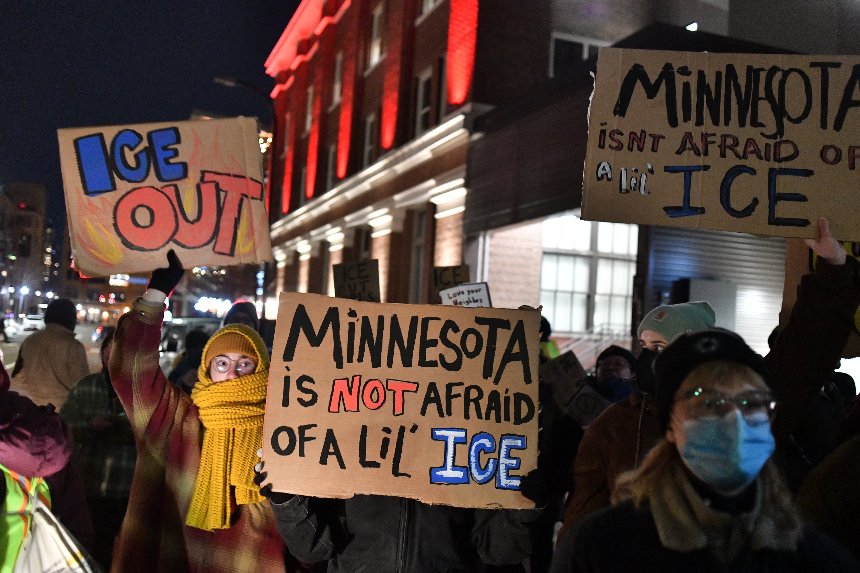 <p>There has been nothing passive-aggressive about the way Minnesotans have shown up to mobilize against Immigration and Customs Enforcement and Border Patrol agents </p>