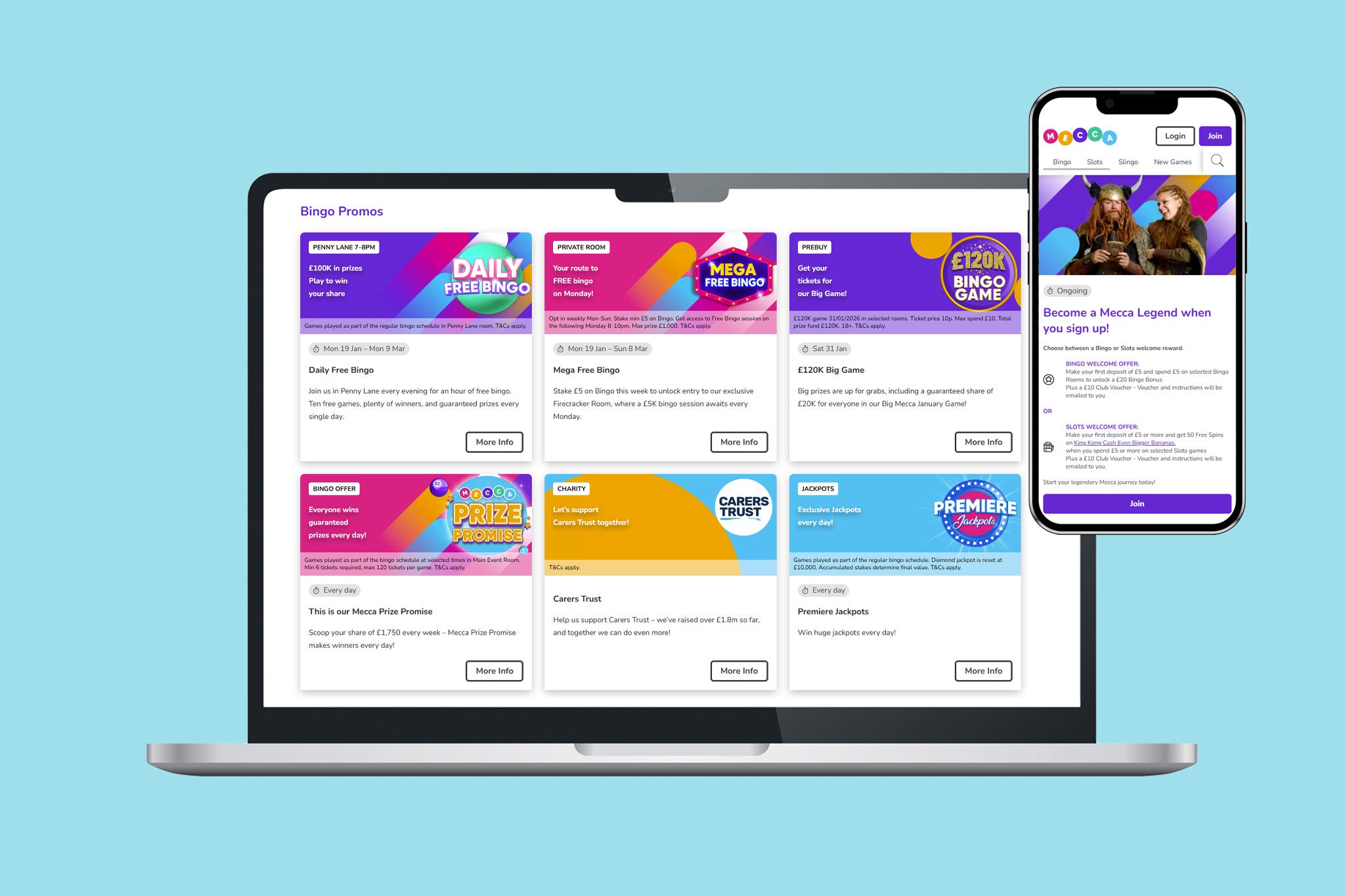 Mecca Games specialise in bingo but have an accomplished casino product too