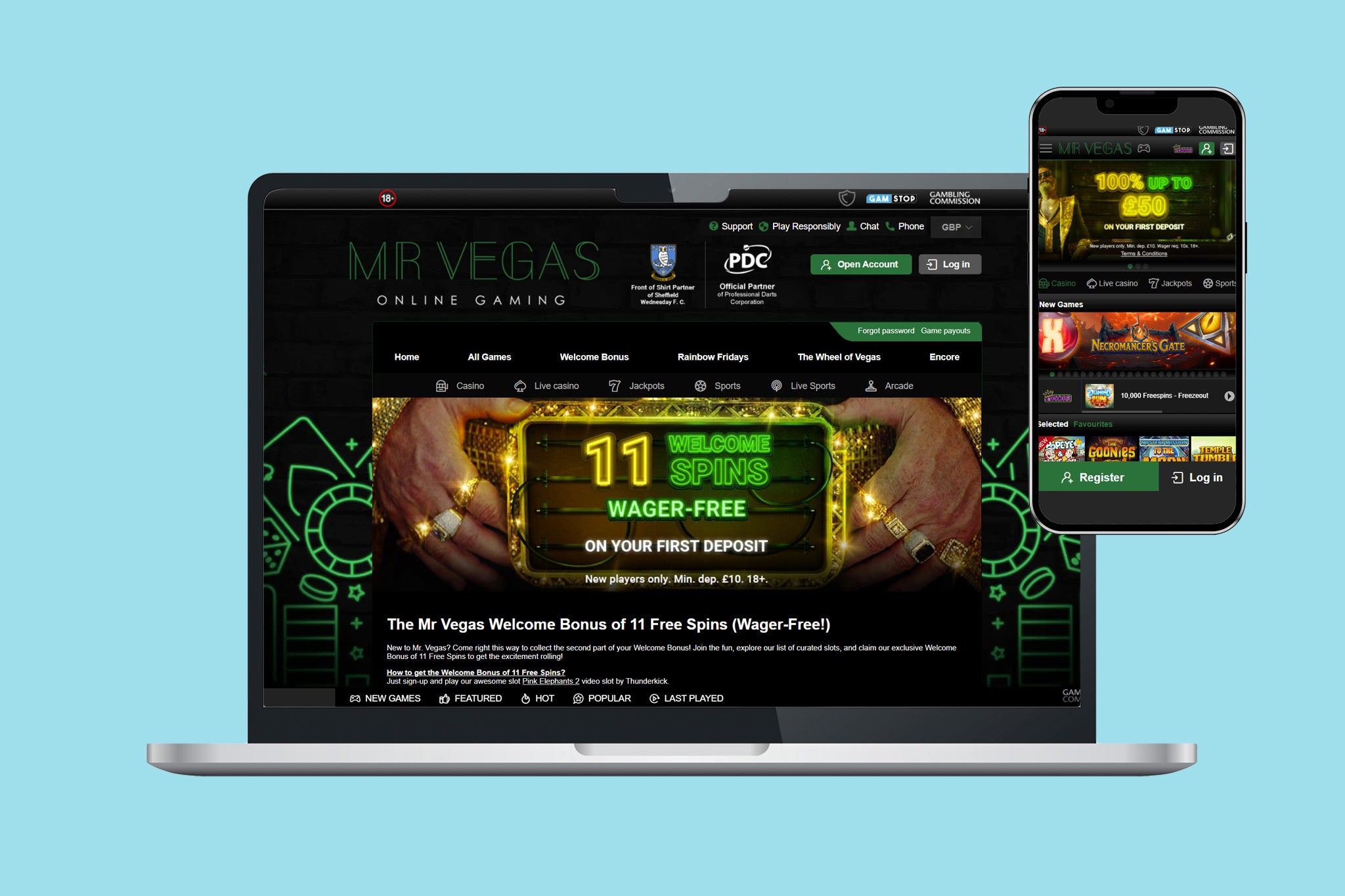Mr Vegas customers will find regular slot-focused promotions and jackpots