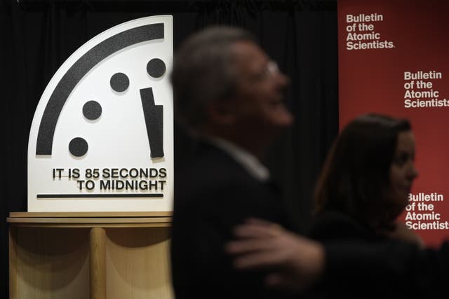 <p>Doomsday Clock 2026 update</p>