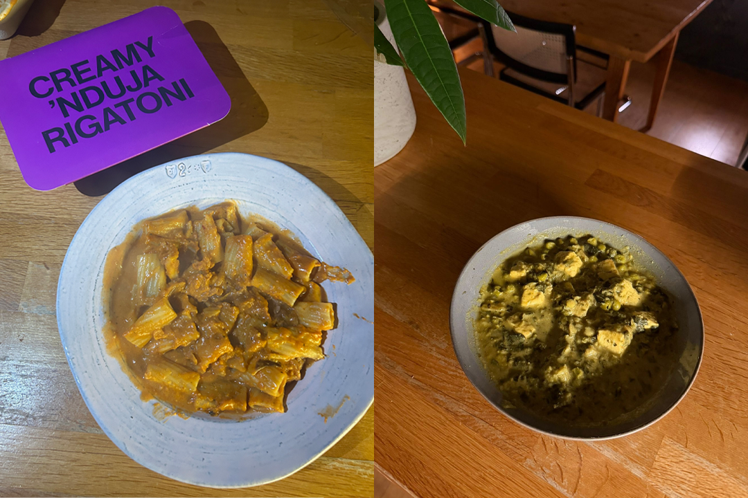 I sampled three of the tempting dishes on offer