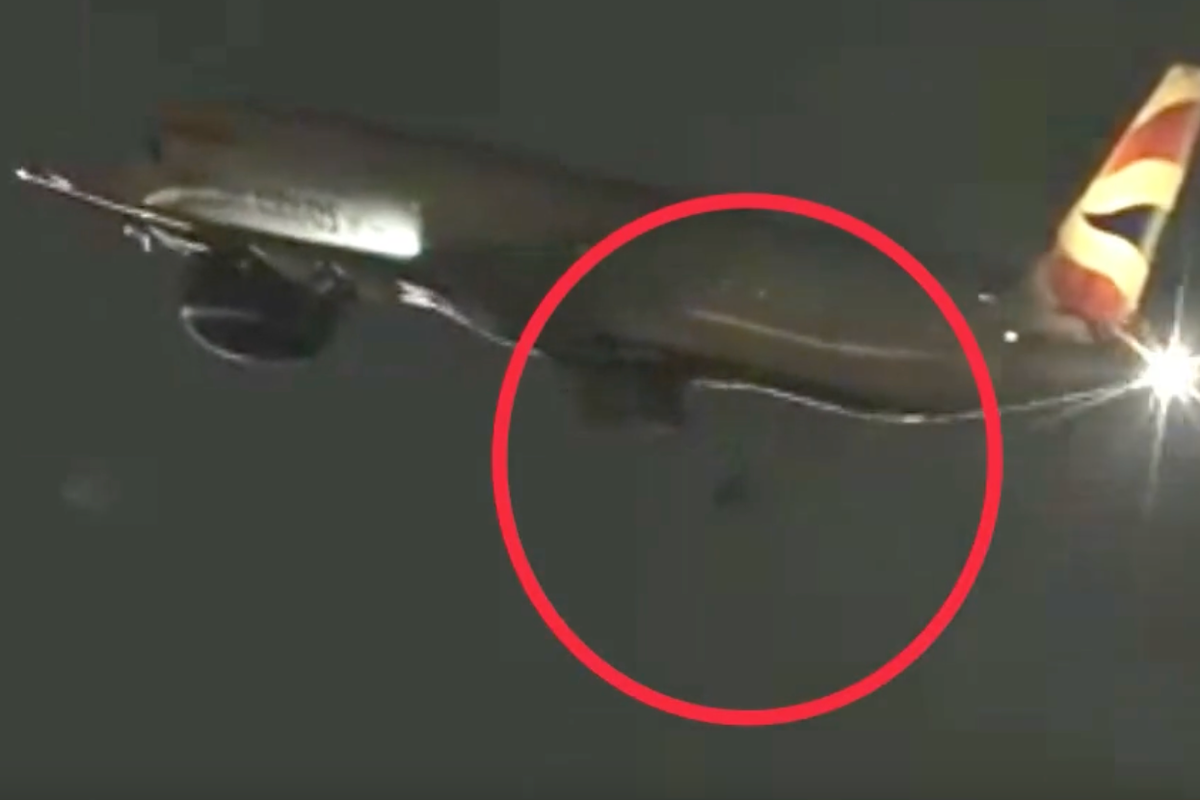 Watch: British Airways plane loses wheel during takeoff