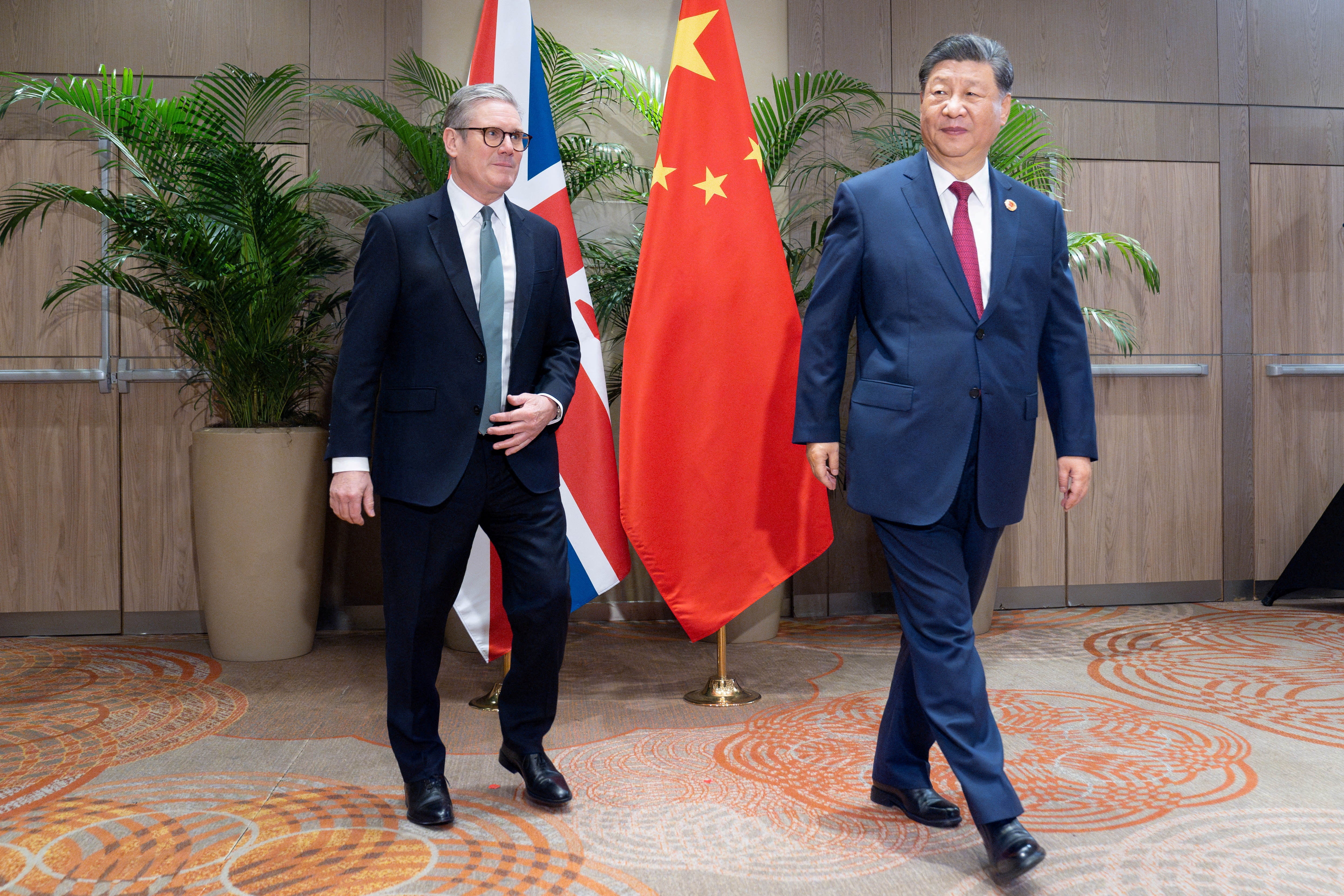 Starmer lands in Beijing after claiming that engaging with China will make UK richer and safer