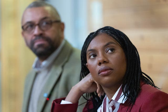 Conservative Party leader Kemi Badenoch is expected to criticise Reform UK and Labour in her speech (Stefan Rousseau/PA)