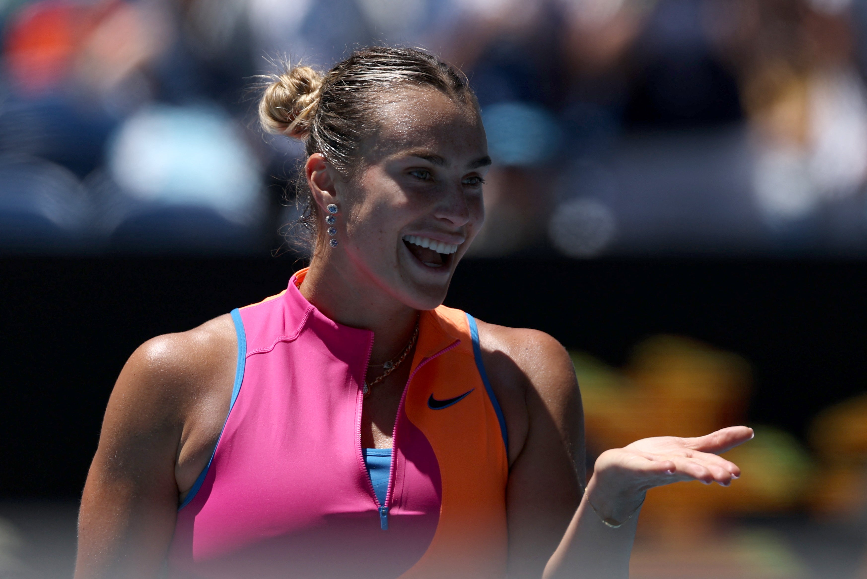 Aryna Sabalenka tuvo demasiado para Jovic el martes
