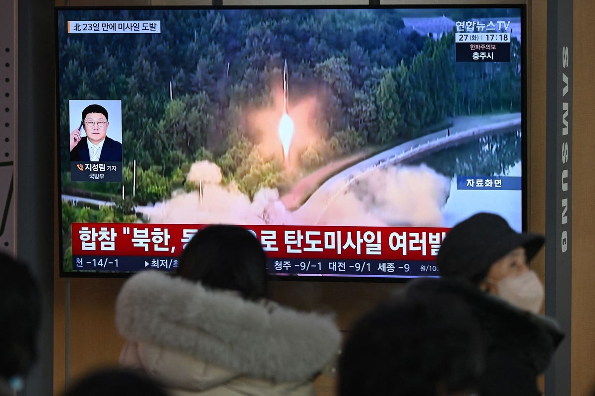 North Korea fires multiple ballistic missiles in latest test-launch