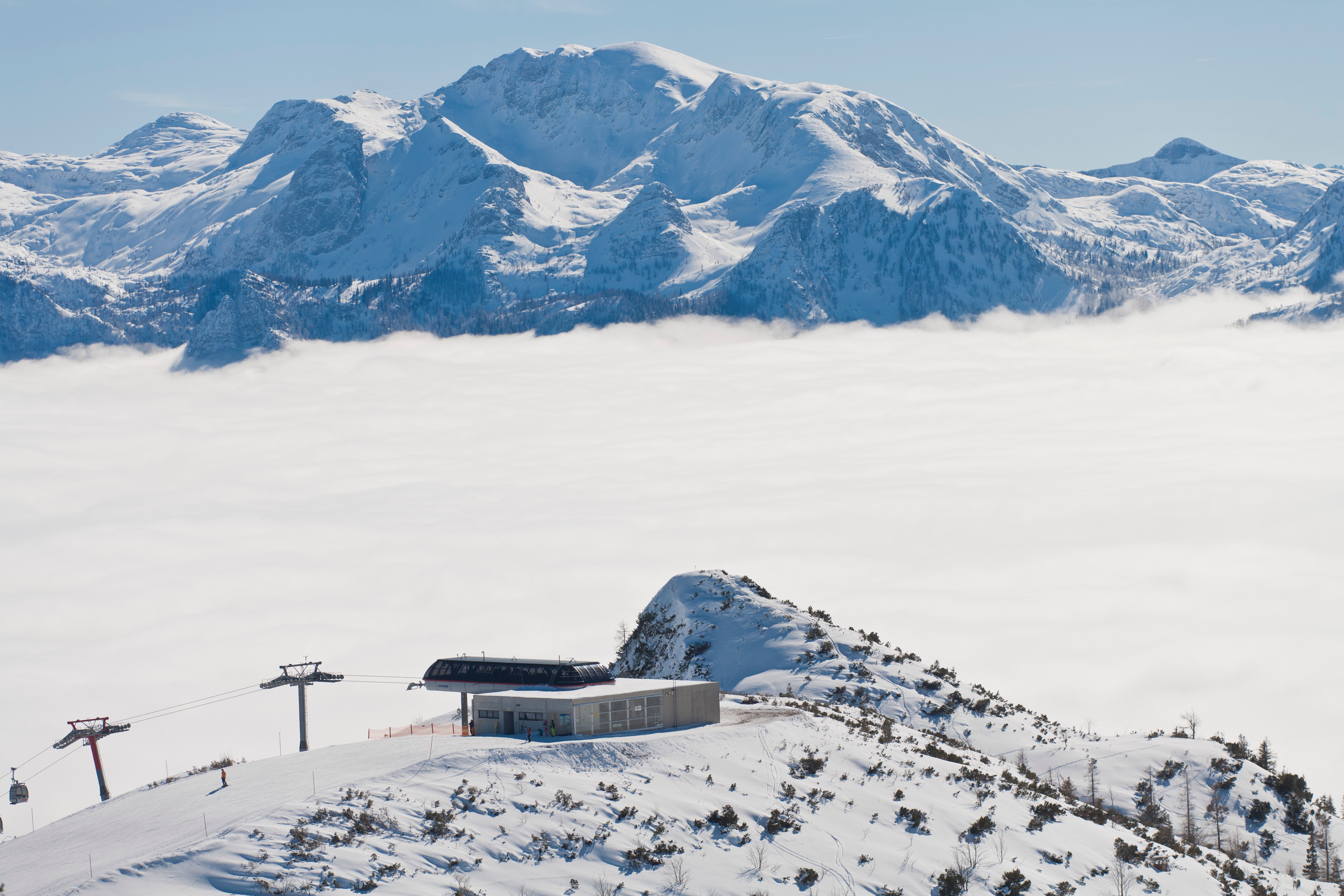 <p>Feuerkogel mountain in Austria is home to a popular ski resort</p>